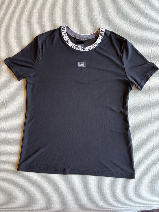 Lurking Class Tops - Lurking Class Women’s XS Mesh T-Shirt Black